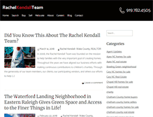 Tablet Screenshot of blog.rachelkendall.com